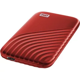   Western Digital My Passport 2TB USB-C 3.2 Gen2 külső SSD piros