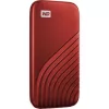 Western Digital My Passport 2TB USB-C 3.2 Gen2 külső SSD piros