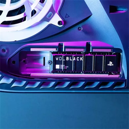 Western Digital WD_BLACK SN850P for PlayStation 5 4TB PCIe x4 (4.0) M.2 2280 SSD fekete