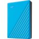 Western Digital 4TB 2,5" My Passport USB3.2 Kék külső HDD