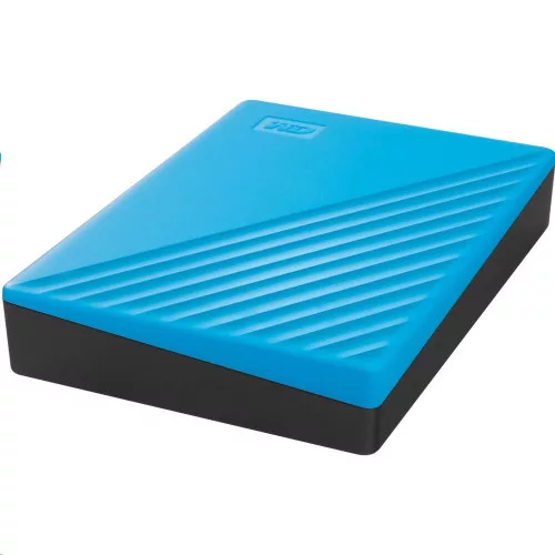 Western Digital 4TB 2,5" My Passport USB3.2 Kék külső HDD