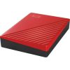 Western Digital My Passport 6TB USB-A 3.2 Gen1 külső HDD piros