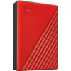 Western Digital My Passport 6TB USB-A 3.2 Gen1 külső HDD piros