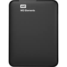 WD Western Digital külső 2,5" USB HDD 2TB WD Elements Portable USB 3.0 WDBU6Y0020BB