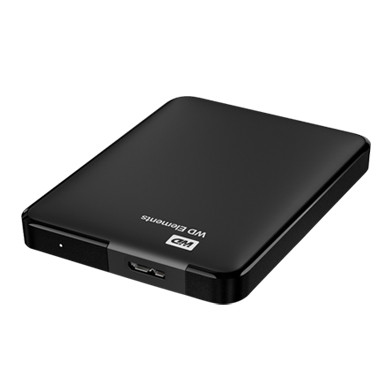 Western Digital WD Western Digital külső HDD 2,5" Elements 1TB, fekete