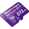 Western Digital 512GB Purple QD101 SC Ultra Endurance SDA 6.0 UHS-1 Class10 U1 microSDXC memóriakártya BOX lila
