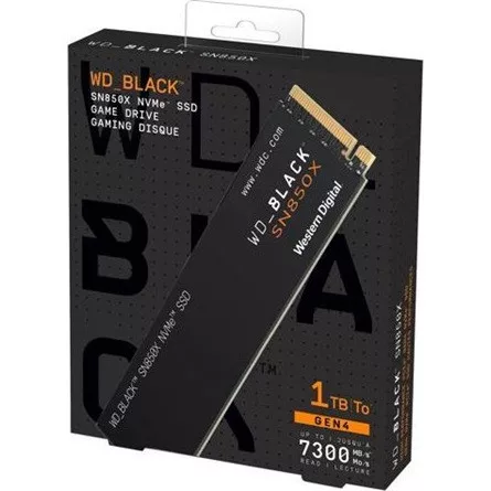 WD SSD WD 1TB Black SN850X M.2 PCIe Gen 4 x4 NVMe