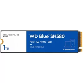 WESTERN DIGITAL SSD WD Blue (M.2, 1TB, PCIe Gen4 NVMe 1.4b)