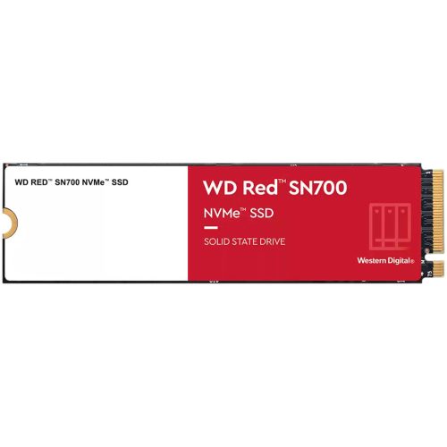 WESTERN DIGITAL SSD NAS WD Red SN700 2TB M.2 2280-S3-M PCIe Gen3 x4 NVMe, Read/Write: 3400/2900 MBps, IOPS 480K/540K, TBW: 2500