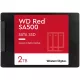 WD Western Digital  SSD 2TB Red SA500 NAS SATA  2.5”/7mm Cased