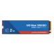 WD Western Digital SSD 2TB M.2 2280 NVMe SN5100 Blue - WDS200T5B0E-00CPE0