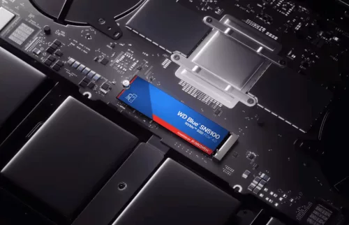 WD Western Digital SSD 2TB M.2 2280 NVMe SN5100 Blue - WDS200T5B0E-00CPE0