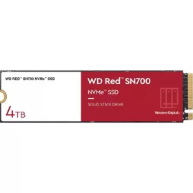   WESTERN DIGITAL SSD NAS WD Red SN700 4TB M.2 2280-D5-M PCIe Gen3 x4 NVMe, Read/Write: 3400/3100 MBps, IOPS 550K/520K, TBW: 5100