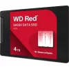 Western Digital SSD 4TB - WDS400T2R0A (Red, NAS, 3D, 7mm, SATA3)