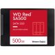 WESTERN DIGITAL WD SSD Red 500GB 2.5 SATA 6Gb/s, Read/Write: 560 / 530 MB/s, Random Read/Write IOPS 95K/85K, TBW 350
