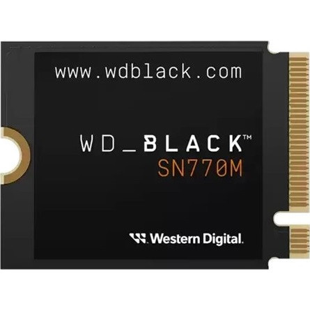 Western Digital WD_BLACK SN770 500GB PCIe x4 (4.0) M.2 2230 SSD fekete