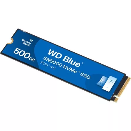Western Digital SSD WD 500GB Blue SN5000 M.2 PCIe Gen 4 x4 NVMe