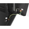 Lanberg 19" fali rack szekrény 4U/600X450 üvegajtó, lapraszerelt, fekete V2