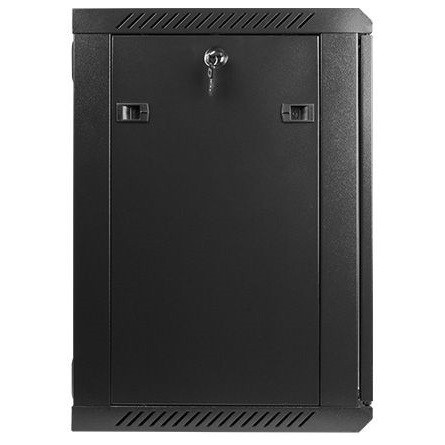 Lanberg 19" fali rack szekrény 12U/600X450 lapraszerelt, fekete V2