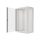 Lanberg 19" fali rack szekrény 22U/600X450 lapraszerelt, szürke V2