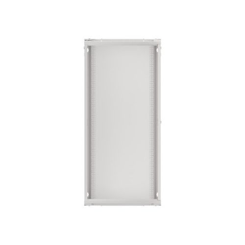 Lanberg 19" fali rack szekrény 27U/600X450 lapraszerelt, szürke V2