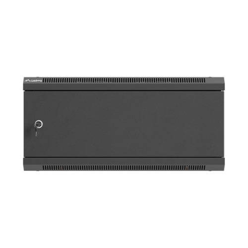 Lanberg 19" fali rack szekrény 4U/600X600 lemezajtó, lapraszerelt, fekete
