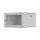 Lanberg 19" fali rack szekrény 6U/600X600 perforált ajtó, lapraszerelt, szürke