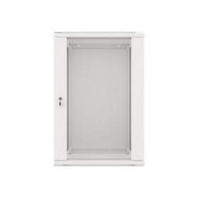   Lanberg 19" fali rack szekrény 18U/600X600 lapraszerelt, szürke V2