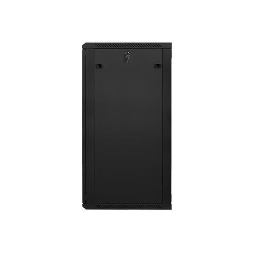 Lanberg 19" fali rack szekrény 27U/600X600 lapraszerelt, fekete V2