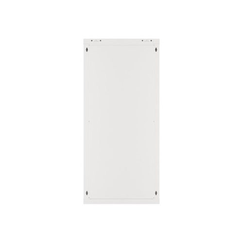 Lanberg 19" fali rack szekrény 27U/600X600 üvegajtó, lapraszerelt, szürke V2