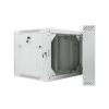 Lanberg 19" kétrészes fali rack szekrény 9U/600X600 lapraszerelt, szürke