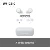 Sony WFC510W.CE7 True Wireless Bluetooth fehér fülhallgató