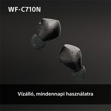 SONY WFC710NB.CE7 Vezeték nélküli Zajszűrős Fülhallgató, Fekete