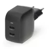 Nedis WGCHA45WBK töltő 45 W | GaN | PD3.0, Gyorstöltési funkció, 2,25 / 3,0 A, 2x USB-C, Automatikus feszültségválasztás