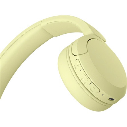 Sony WH-CH520 Bluetooth sárga fejhallgató