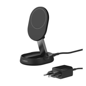   Belkin BoostCharge Pro 15W univerzális vezeték nélküli töltő adapter fekete