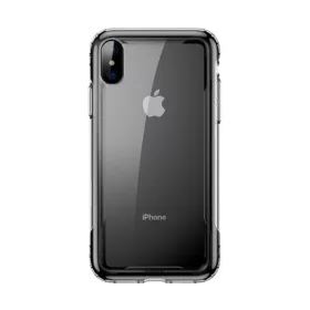  Baseus iPhone XS Max 6.5 BASEUS szilikon telefonvédő ütésállóság, légpárnás keret, FEKETE