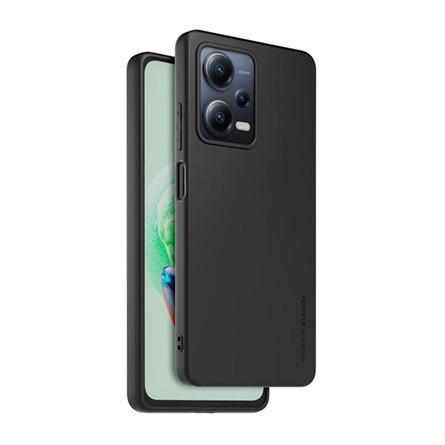 Made For Xiaomi Xiaomi Poco X5 5G MADE FOR XIAOMI szilikon telefonvédő ultravékony, matt, FEKETE