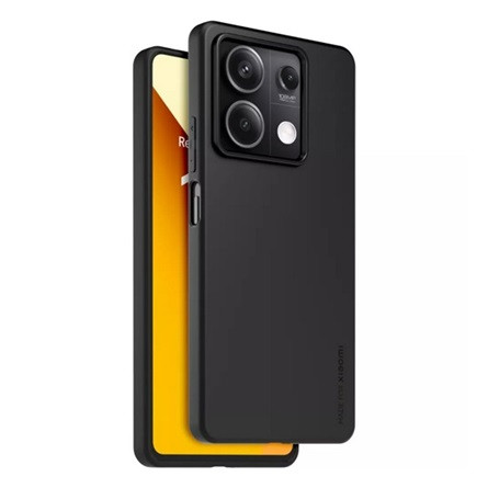 Made For Xiaomi Redmi Note 13 5G MADE FOR XIAOMI szilikon telefonvédő ultravékony, matt, FEKETE