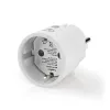 Nedis okos konektor WIFIP110FWT, Wi-Fi | IP21 | Teljesítménymérő | 2500 W | Dugó földelt érintkezővel