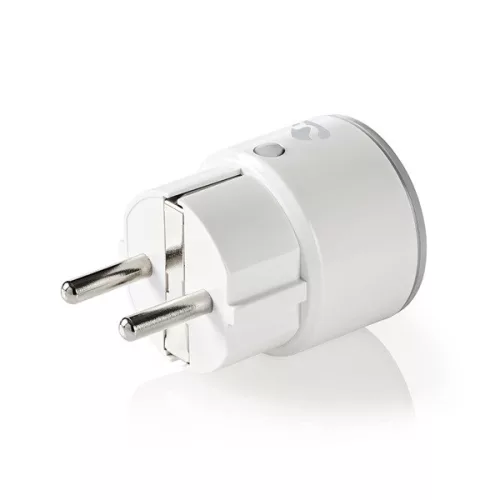 Nedis okos konektor WIFIP110FWT, Wi-Fi | IP21 | Teljesítménymérő | 2500 W | Dugó földelt érintkezővel