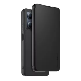   Made For Xiaomi Xiaomi Poco X5 5G MADE FOR XIAOMI tok álló, bőr hatású FLIP, asztali tartó, FEKETE