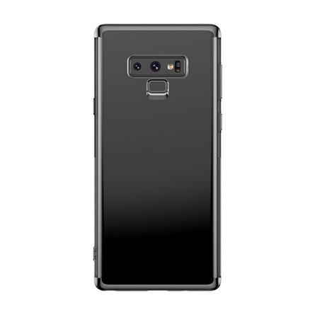 Baseus Samsung Note 9 BASEUS SHINING szilikon telefonvédő átlátszó hátlap FEKETE