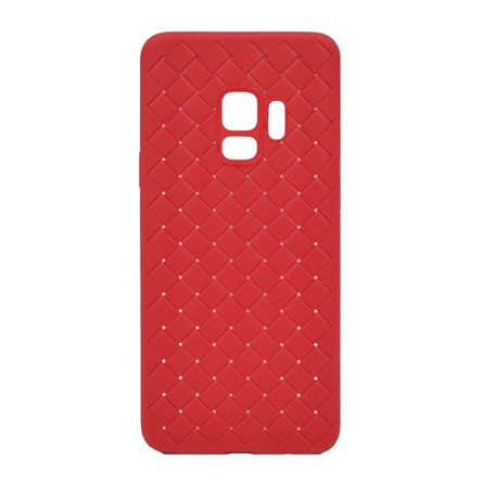 Baseus Samsung S9 BASEUS BV szilikon telefonvédő fonott minta PIROS