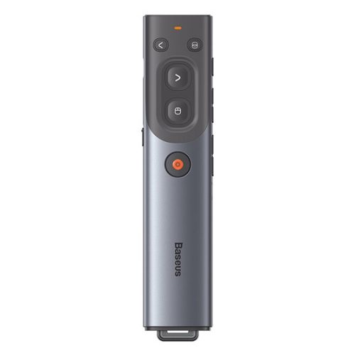 Baseus Orange Dot AI vezeték nélküli akkumulátoros prezenter és lézer mutató, szürke