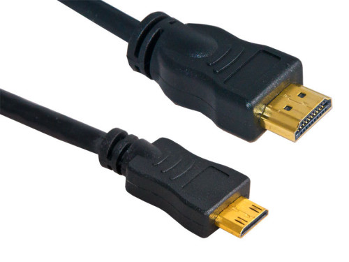 Rainbow HDMI-mini HDMI, 1,8m, aranyozott