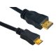 Rainbow HDMI-mini HDMI, 1,8m, aranyozott