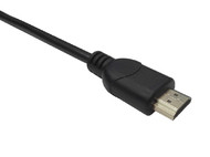 Rainbow HDMI-HDMI, 0,5m, aranyozott