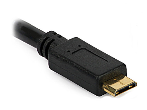 Rainbow mini HDMI-mini HDMI, 1,8m, aranyozott