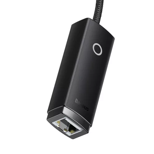 Baseus Lite USB Type-A Megabit Ethernet adapter, fekete